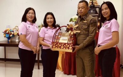 คณะเจ้าหน้าที่สหกรณ์ออมทรัพย์ ภ.จว.ยโสธร มาเข้าพบและอวยพรปีใหม่ พล.ต.ต.ภิรมย์ สวนทอง ผบก.ภ.จว.ยโสธร