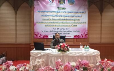 พล.ต.ต.ภิรมย์ สวนทอง ผบก.ภ.จว.ยโสธร มอบหมายให้ พ.ต.อ.ธนกฤต อัฒจักร ผกก.(สอบสวน)กลุ่มงานสอบสวน ภ.จว.ยโสธร เป็นวิทยากรถ่ายทอดความรู้ในหัวข้อเรื่อง “การร้องทุกข์กล่าวโทษ ฐานความผิดยักยอกและฉ้อโกง” ในโครงการเพิ่มประสิทธิภาพการปฏิบัติงานกองทุนพัฒนาบทบาทสตรีแก่กลไกการขับเคลื่อนกองทุนพัฒนาบทบาทสตรีระดับจังหวัด ประจำปีงบประมาณ พ.ศ.2567