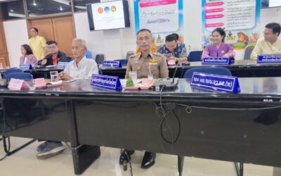 พล.ต.ต.ภิรมย์ สวนทอง ผบก.ภ.จว.ยโสธร มอบหมายให้ พ.ต.อ.บุรภัช บุรีภักดี รอง ผบก.ภ.จว.ยโสธร เข้าร่วมเป็นสักขีพยานในการลงนามบันทึกข้อตกลงความร่วมมือ บทบาทในการเกื้อหนุนระหว่างวัดและชุมชนให้มีความสุขอย่างยั่งยืน จังหวัดยโสธร