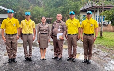 พล.ต.ต.ภิรมย์ สวนทอง ผบก.ภ.จว.ยโสธร มอบหมายให้ พ.ต.อ.บุรภัช บุรีภักดี รอง ผบก.ภ.จว.ยโสธร พร้อมด้วยข้าราชการตำรวจจิตอาสา ภ.จว.ยโสธร และข้าราชการตำรวจจิตอาสา สภ.เมืองยโสธร ร่วมปฏิบัติงานมวลชนสัมพันธ์รอบเขตพระราชฐานเพื่อทำให้ประชาชนมีความสุข ณ. โครงการพัฒนาพื้นที่บริเวณหนองอึ่ง โครงการอันเนื่องมาพระราชดำริ อำเภอเมืองยโสธร จังหวัดยโสธร โดยเข้าพบเจ้าหน้าที่โครงการ ฯ และ พบปะประชาชนโดยรอบพื้นที่