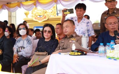 พล.ต.ต.ภิรมย์ สวนทอง ผบก.ภ.จว.ยโสธร พร้อมด้วย พ.ต.อ.สานิตย์ ไชยสถิตย์ รอง ผบก.ภ.จว.ยโสธร , พ.ต.อ.บุรภัช บุรีภักดี รอง ผบก.ภ.จว.ยโสธร , พ.ต.อ.ประสิทธิ์ เพชรรัตน์ ผกก.สภ.เมืองยโสธร ร่วมกับหัวหน้าส่วนราชการ, หัวหน้าหน่วยงานรัฐวิสาหกิจ, ข้าราชการตำรวจจิตอาสา, ข้าราชการตำรวจตามแผนฯ, สื่อมวลชน ประชาชน เจ้าหน้าที่ที่มีส่วนเกี่ยวข้อง ร่วมพิธีเปิดงานประเพณีบุญบั้งไฟจังหวัดยโสธร ประจำปี พ.ศ. 2567 เพื่อสืบสาน รักษาประเพณีวัฒนธรรมท้องถิ่นให้คงอยู่เป็นเอกลักษณ์ของจังหวัดยโสธ