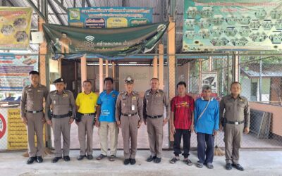 พ.ต.อ.บุรภัช บุรีภักดี รอง ผบก.ภ.จว.ยโสธร ได้เดินทางมาตรวจเยี่ยม สภ.คำเขื่อนแก้ว