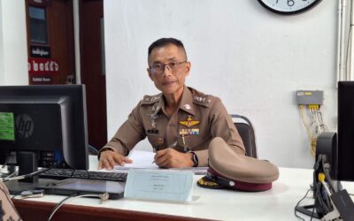 พ.ต.อ.บุรภัช บุรีภักดี รอง ผบก.ภ.จว.ยโสธร ได้เดินทางมาตรวจเยี่ยม สภ.มหาชนะชัย