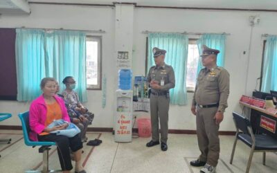 .พล.ต.ต.ภิรมย์ สวนทอง ผบก.ภ.จว.ยโสธร มอบหมายให้ พ.ต.อ.อานุภาพ ผิวอ่อน รองผบก.ภ.จว.ยโสธร ประชุมขับเคลื่อนโครงการสุภาพบุรุษจราจร และมอบรางวัลหม้อหุงข้าวให้กับจนท.ตร.จราจรผู้ทำหน้าที่ลงข้อมูลและทำหน้าที่จราจรดีเด่นประจำเดือนของสภ.เมือง /เลิงนกทา เพื่อใช้ในโครงการอาหารกลางวันแก่ ตร..