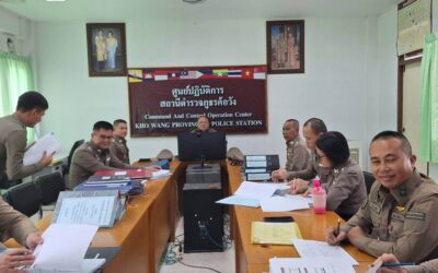 พ.ต.อ.อดิเทพ พิชาดุลย์ รอง ผบก.ภ.จว.ยโสธร พร้อมด้วยคณะตรวจราชการ ภ.จว.ยโสธร ได้เดินทางมาตรวจราชการประจำปีงบประมาณ พ.ศ.2567 สภ.ค้อวัง