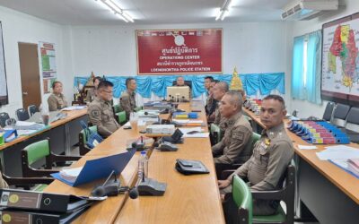 พ.ต.อ.อดิเทพ พิชาดุลย์ รอง ผบก.ภ.จว.ยโสธร พร้อมด้วยคณะตรวจราชการ ภ.จว.ยโสธร ได้เดินทางมาตรวจราชการประจำปีงบประมาณ พ.ศ.2567 สภ.เลิงนกทา