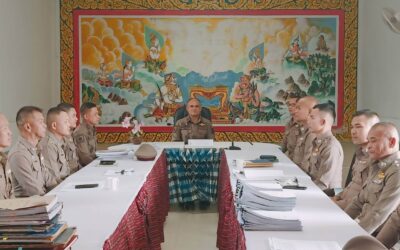 พล.ต.ต.ภิรมย์ สวนทอง ผบก.ภ.จว.ยโสธร มอบหมายให้ พ.ต.อ.อานุภาพ ผิวอ่อน รอง ผบก.ภ.จว.ยโสธร พ.ต.อ.ธนกฤต อัฒจักร ผกก.(สอบสวน)กลุ่มงานสอบสวน ภ.จว.ยโสธร และ กลุ่มงานสอบสวน ภ.จว.ยโสธร ออกตรวจสำนวนตามคำสั่ง ตร.ที่ 419/2556 ลง 1 ก.ค.56 ของ สภ.คำเขื่อนแก้ว, มหาชนะชัย, ค้อวัง และ สภ.บึงแก ณ สภ.มหาชนะชัย