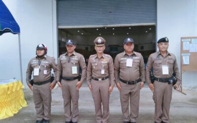 พล.ต.ต.ภิรมย์ สวนทอง ผบก.ภ.จว.ยโสธร มอบหมายให้ พ.ต.อ.บุรภัช บุรีภักดี รอง ผบก.ภ.จว.ยโสธร ได้เดินทางมาตรวจสอบความเรียบร้อยหน่วยเลือกสมาชิกวุฒิสภาระดับอำเภอกุดชุม ,อำเภอเมืองยโสธร