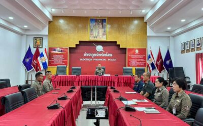 พล.ต.ต.ภิรมย์ สวนทอง ผบก.ภ.จว.ยโสธร มอบหมายให้ พ.ต.อ.เศวก โพนทัน รอง ผบก.ภ.จว.ยโสธร , พ.ต.ท.หญิง สาริสา พิณทอง รอง ผกก.ฝอ.ภ.จว.ยโสธร ได้จัดการทดสอบระบบ “ความรู้ทดสอบความรู้สำหรับหัวหน้าสถานีตำรวจหรือหน่วยงานสอบสวนเเละทดสอบความรู้เพื่อทดเเทนประสบการณ์สอบสวน ครั้งที่ 2 ประจำปี 2567