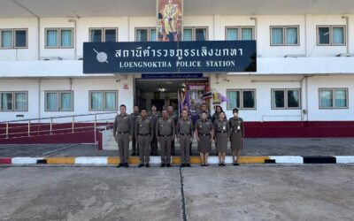 พ.ต.ท.หญิงกิรัตยา เดชพันธ์ สว.ฝอ.ภ.จว.ยโสธร , พ.ต.ต.ประสงค์ ทอนศรี สว.ฝอ.ภ.จว.ยโสธร พร้อมด้วยเจ้าหน้าที่งาน 3 และงาน 5 ร่วมสังเกตการณ์การตรวจสอบภายในด้านการเงิน โดยมี พ.ต.อ.เมธี ศรีทะวงศ์ รอง ผบก.ตส.1 เป็นหัวหน้าชุดตรวจ ณ ห้องประชุม ศปก.สภ.เลิงนกทา