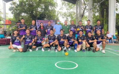 พล.ต.ต.ภิรมย์ สวนทอง ผบก.ภ.จว.ยโสธร ได้เดินทางมาชมและเชียร์ให้กำลังใจนักกีฬาตะกร้อตำรวจภูธรภาค3 ในรอบ 4 ทีมสุดท้ายในคู่ระหว่าง ภาค.3 พบ ตชด.ในการแข่งขันกีฬาโครงการเเข่งขันกีฬาภายใน (ตร.) ประจำปี 2567