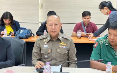 พล.ต.ต.ภิรมย์ สวนทอง ผบก.ภ.จว.ยโสธร มอบหมายให้ พ.ต.อ.เศวก โพนทัน รอง ผบก.ภ.จว.ยโสธร เป็นตัวแทนตำรวจภูธรจังหวัดยโสธร พร้อมด้วย พ.ต.อ.ประสิทธิ์ เพชรรัตน์ ผกก.สภ.เมืองยโสธร ร่วมประชุมเพื่อปรึกษาหารือข้อราชการเพื่อเตรียมการต้อนรับองคมนตรี ที่จะเดินทางมาติดตามผลการดำเนินงานโครงการพัฒนาพื้นที่บริเวณหนองอึ่ง อันเนื่องมาจากพระราชดำริ อำเภอเมืองยโสธร จังหวัดยโสธร