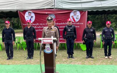 พล.ต.ต.ภิรมย์ สวนทอง ผบก.ภ.จว.ยโสธร มอบหมายให้ พ.ต.อ.บุรภัช บุรีภักดี รอง ผบก.ภ.จว.ยโสธร เป็นประธานพิธีเปิดฝึกอบรมตามโครงการฝึกอบรม ครูฝึก (ครู ค.) สำหรับการฝึกทักษะยิงปืนให้แก่ข้าราชการตำรวจผู้ปฏิบัติหน้าที่งานป้องกันปราบปราม สืบสวน และจราจร ในสถานีตำรวจ