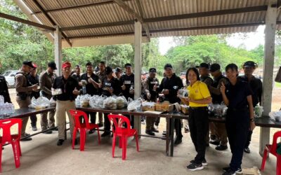 พล.ต.ต.ภิรมย์ สวนทอง ผบก.ภ.จว.ยโสธร ได้สนับสนุนอาหารกลางวันให้แก่กำลังพลที่เข้าร่วมการฝึกอบรมตามโครงการฝึกอบรม ครูฝึก (ครู ค.) สำหรับการฝึกทักษะยิงปืนให้แก่ข้าราชการตำรวจ ผู้ปฏิบัติหน้าที่งานป้องกันปราบปราม สืบสวน และจราจร ในสถานีตำรวจ ตำรวจภูธรจังหวัดยโสธร ประจำปีงบประมาณ พ.ศ.2567