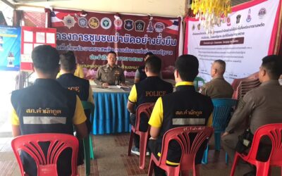 พล.ต.ต.ภิรมย์ สวนทอง ผบก.ภ.จว.ยโสธร มอบหมายให้ พ.ต.อ.สานิตย์ ไชยสถิตย์ รอง ผบก.ภ.จว.ยโสธร ออกตรวจเยี่ยมโครงการชุมชนบำบัดพื้นที่แพร่ระบาดยาเสพติด ตามนโยบายเร่งด่วนของรัฐบาล ณ ศาลาวัดป่าพุทธิคุณ บ้านหนองแหน หมู่ 7 ต.หนองแหน อ.กุดชุม จว.ยโสธร