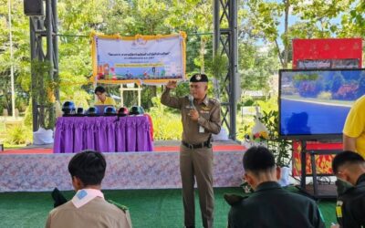 พล.ต.ต.ภิรมย์ สวนทอง ผบก.ภ.จว.ยโสธร มอบหมายให้ พ.ต.อ.อานุภาพ ผิวอ่อน รอง ผบก.ภ.จว.ยโสธร ร่วมกิจกรรมตามโครงการอาสาสมัครร่วมใจสร้างวินัยในโรงเรียน ณ วิทยาลัยเกษตรและเทคโนโลยียโสธร สถาบันการอาชีวศึกษาเกษตรภาคตะวันออกเฉียงเหนือ