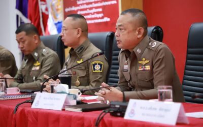 พล.ต.ต.ภิรมย์ สวนทอง ผบก.ภ.จว.ยโสธร พร้อมด้วย พ.ต.อ.เศวก โพนทัน รอง ผบก.ภ.จว.ยโสธร, พ.ต.อ.อดิเทพ พิชาดุลย์ รอง ผบก.ภ.จว.ยโสธร, พ.ต.อ.สานิตย์ ไชยสถิตย์ รอง ผบก.ภ.จว.ยโสธร, พ.ต.อ.นิรันดร์ แก้วอิน รอง ผบก.ภ.จว.ยโสธร, พ.ต.อ.บุรภัช บุรีภักดี รอง ผบก.ภ.จว.ยโสธร, พ.ต.อ.วิสูตร สถิตย์ รอง ผบก.ภ.จว.ยโสธร, หน.สภ.ในสังกัด และ ฝอ.ภ.จว.ยโสธร ร่วมการประชุมมอบนโยบายและการรายงานตัวและรับมอบนโยบายการปฏิบัติราชการ ข้าราชการตำรวจที่ได้รับการแต่งตั้งดำรงตำแหน่ง สว.- รอง ผกก. วาระประจำปี 2567