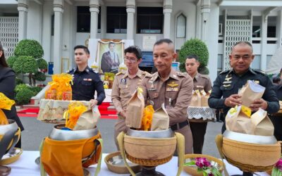 พล.ต.ต.ภิรมย์ สวนทอง ผบก.ภ.จว.ยโสธร มอบหมายให้ พ.ต.อ.บุรภัช บุรีภักดี รอง ผบก.ภ.จว.ยโสธร พร้อมด้วย พ.ต.อ.ธนกฤต อัฒจักร ผกก.(สอบสวน)กลุ่มงานสอบสวน ภ.จว.ยโสธร , พ.ต.อ.เทอดไทย เข็มทอง ผกก.(สอบสวน)กลุ่มงานสอบสวน ภ.จว.ยโสธร และข้าราชการตำรวจในสังกัด ร่วมงาน “วันรพี” ประจำปี พ.ศ. 2568