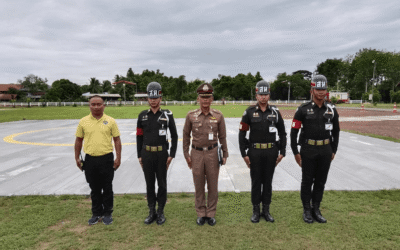 พล.ต.ต.ภิรมย์ สวนทอง ผบก.ภ.จว.ยโสธร มอบหมายให้ พ.ต.อ.เศวก โพนทัน รอง ผบก.ภ.จว.ยโสธร , พ.ต.อ.สานิตย์ ไชยสถิตย์ รอง ผบก.ภ.จว.ยโสธร , พ.ต.อ.บุรภัช บุรีภักดี รอง ผบก.ภ.จว.ยโสธร , ข้าราชการตำรวจ , ข้าราชการตำรวจที่ปฏิบัติหน้าที่ถวายความปลอดภัยในพื้นที่(Local CAT) และข้าราชการตำรวจชุดจิตอาสา  ร่วมปฏิบัติภารกิจถวายความปลอดภัยพระบาทสมเด็จพระเจ้าอยู่หัว และสมเด็จพระนางเจ้า ฯ พระบรมราชินี เสด็จพระราชดำเนิน วัดเกาะแก้ว และวัดป่านาโสกฮัง