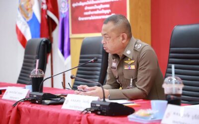 พล.ต.ต.ภิรมย์ สวนทอง ผบก.ภ.จว.ยโสธร พร้อมด้วย, พ.ต.อ.เศวก โพนทัน รอง ผบก.ภ.จว.ยโสธร, พ.ต.อ.อดิเทพ พิชาดุลย์ รอง ผบก.ภ.จว.ยโสธร, พ.ต.อ.บุรภัช บุรีภักดี รอง ผบก.ภ.จว.ยโสธร, คณะกรรมการสหกรณ์ออมทรัพย์ตำรวจภูธรจังหวัดยโสธร จำกัด และเจ้าหน้าที่ผู้เกี่ยวข้อง ร่วมการประชุมคณะกรรมการดำเนินการสหกรณ์ออมทรัพย์ตำรวจภูธรจังหวัดยโสธร จำกัด