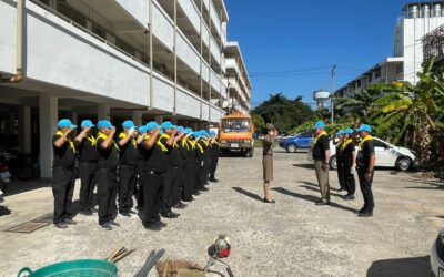 . พ.ต.อ.วีรพล เจริญวิศาล ผกก.ฝอ.ภ.จว.ยโสธร , พ.ต.อ.เทอดไทย เข็มทอง ผกก.(สอบสวน)กลุ่มงานสอบสวน,พ.ต.ท.หญิงอุบลพัฒนา มูลสาร รอง ผกก.ฝอ.ภ.จว.ยโสธร, พ.ต.ท.หญิงสาริสา พิณทอง รอง ผกก.ฝอ.ภ.จว.ยโสธร พ.ต.ท.ยุทธนา โพธิ์ทอง รอง ผกก.(สอบสวน)ฯ พร้อมด้วย ข้าราชการตำรวจฝ่ายอำนวยการและกลุ่มงานสอบสวน ร่วมกิจกรรมจิตอาสาพัฒนาประจำสัปดาห์