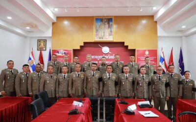 พล.ต.ต.ภิรมย์ สวนทอง ผบก.ภ.จว.ยโสธร พร้อมด้วย พ.ต.อ.อดิเทพ พิชาดุลย์ รอง ผบก.ภ.จว.ยโสธร, พ.ต.อ.สานิตย์ ไชยสถิตย์ รอง ผบก.ภ.จว.ยโสธร, พ.ต.อ.บุญโปรด ประเสริฐศักดิ์ รอง ผบก.ภ.จว.ยโสธร, พ.ต.อ.ภูมิ ทองโพธิ์ ผกก.สส.ภ.จว.ยโสธร, พ.ต.อ.ณัฐพงศ์ แก้วเหลา ผกก.(สอบสวน)กลุ่มงานสอบสวน ภ.จว.ยโสธร, หน.สภ.ในสังกัด และ ฝอ.ภ.จว.ยโสธร ร่วมการประชุมการรายงานตัวและมอบนโยบายการปฏิบัติราชการของข้าราชการตำรวจที่ได้รับการแต่งตั้งให้ดำรงตำแหน่งใหม่ ในระดับ รอง ผบก. ถึง สว.