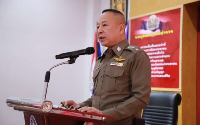 พ.ต.อ.เศวก โพนทัน รอง ผบก.ภ.จว.ยโสธร, พ.ต.อ.ภูมิ ทองโพธิ์ ผกก.สส.ภ.จว.ยโสธร, พ.ต.อ.ประสิทธิ์ เพชรรัตน์ ผกก.สภ.เมืองยโสธร, วิทยากรผู้บรรยาย, ข้าราชการตำรวจผู้เข้ารับการฝึกอบรม และ เจ้าหน้าที่ผู้มีส่วนเกี่ยวข้อง ร่วมพิธีเปิดการฝึกอบรมโครงการเพิ่มประสิทธิภาพผู้อำนวยอากาศยาน ตำรวจภูธรจังหวัดยโสธร ประจำปีงบประมาณ 2569