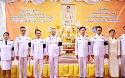 พล.ต.ต.ภิรมย์ สวนทอง ผบก.ภ.จว.ยโสธร พร้อมด้วยข้าราชการตำรวจในสังกัด ภ.จว.ยโสธร ร่วมพิธีเจริญพระพุทธมนต์ เฉลิมพระเกียรติและถวายพระกุศล สมเด็จพระเจ้าลูกเธอ เจ้าฟ้าสิริวัณณวรี นารีรัตนราชกัญญา เนื่องในโอกาสวันคล้ายวันประสูติ 8 มกราคม 2569