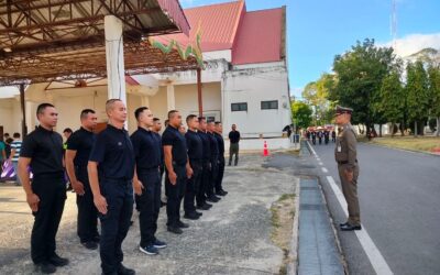 พ.ต.อ.สานิตย์ ไชยสถิตย์ รอง ผบก.ภ.จว.ยโสธร พร้อมด้วย ว่าที่ พ.ต.อ.ณัฐฐ์ฐนนท์ สีฟ้า ผกก.สภ.มหาชนะชัย และ พ.ต.ท.ภณภัทร รัตนศรี รอง ผกก.สืบสวน ภ.จว.ยโสธร ประชุมชี้แจง การปฏิบัติภารกิจเพื่อดูแล ประชาชน และการปล่อยขบวนรถนำพาประชาชนเดินทางไป เข้าเฝ้าฯ กราบบังคมพระบรมศพ สมเด็จพระนางเจ้าสิริกิติ์ พระบรมราชินีนาถ พระบรมราชชนนีพันปีหลวง โดยมี เจ้าหน้าที่ประกอบด้วย ข้าราชการตำรวจผู้ปฏิบัติหน้าที่ถวายความปลอดภัยในพื้นที่ (Local CAT) จำนวน 19 นาย ข้าราชการตำรวจทำหน้าที่พลขับปิดท้ายขบวน, ข้าราชการฝ่ายปกครอง, สาธารณสุข,สำนักงานขนส่งจังหวัดยโสธร และองค์กรปกครองส่วนท้องถิ่น เพื่อทำหน้าที่รักษาความปลอดภัยและอำนวยความสะดวกการจราจร ให้แก่ประชาชนฯ จำนวน 750 คน รถบัส จำนวน 19 คัน