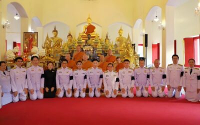 พล.ต.ต.ภิรมย์ สวนทอง ผบก.ภ.จว.ยโสธร พ.ต.ท.สุพจน์ สุนทรนนท์ รอง ผกก.ป.สภ.เมืองยโสธร , พ.ต.ท.หญิงสาริสา พิณทอง รองผกก.ฝอ.ภ.จว.ยโสธร, พ.ต.ท.รัชสถิต สุจริต สว.ฝอ.ภ.จว.ยโสธร, ว่าที่ พ.ต.ต.หญิง มณีวรรณ์ เกาะกิ่ง สว.ฝอ.ภ.จว.ยโสธร พร้อมด้วยข้าราชตำรวจในสังกัด ภ.จว.ยโสธร ร่วมพิธีบำเพ็ญกุศลในวาระครบ 100 วัน (สตมวาร) เพื่ออุทิศถวายเป็นพระราชกุศลแด่สมเด็จพระนางเจ้าสิริกิติ์ พระบรมราชินีนาถ พระบรมราชชนนีพันปีหลวง