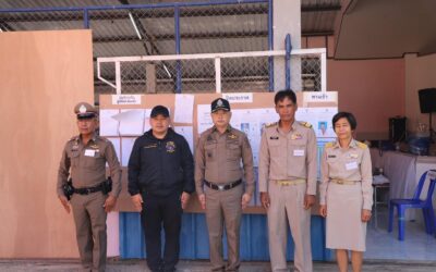 พล.ต.ต.ภิรมย์ สวนทอง ผบก.ภ.จว.ยโสธรได้ออกตรวจติดตามการปฏิบัติงาน ในการรักษาความสงบเรียบร้อย การเลือกตั้งสมาชิกสภาผู้แทนราษฎรและการออกเสียงประชามติ หน่วยเลือกตั้งสมาชิกสภาผู้แทนราษฎร